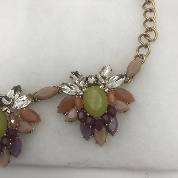 J. Crew Statement Necklace lovely natural colors. - Picture 2 of 4